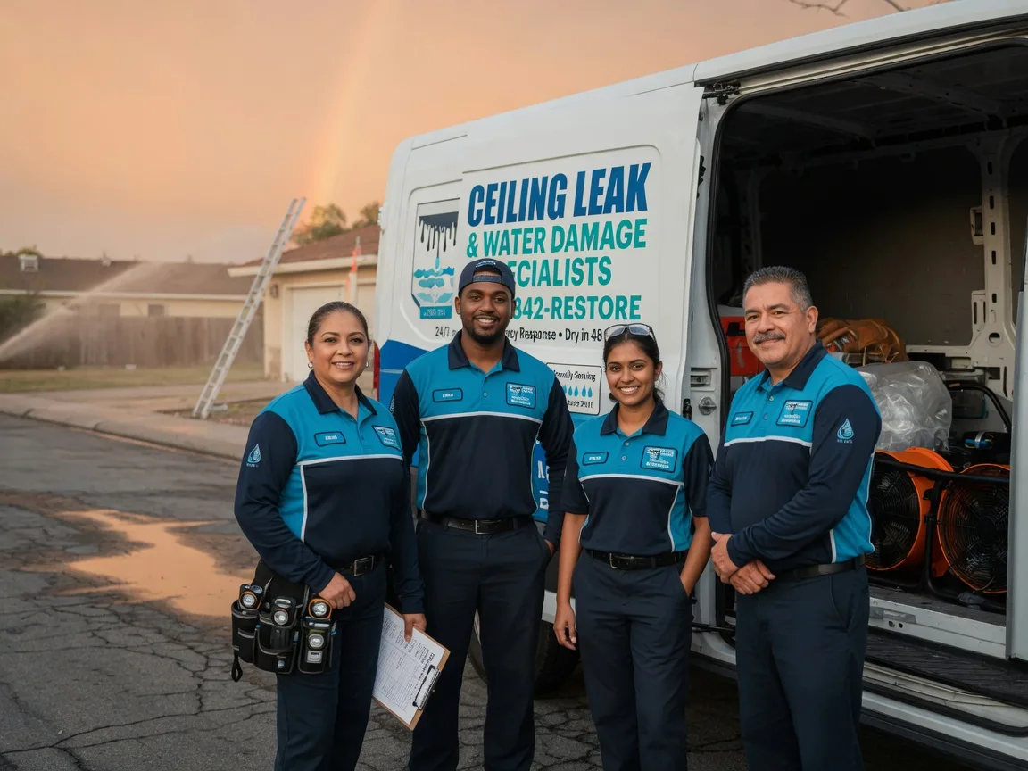Ceiling Leak Cleanup company in Cherokee, TX
